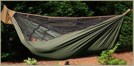 ENCLOSED CAMP HAMMOCK FOR 3 SEASON USE!